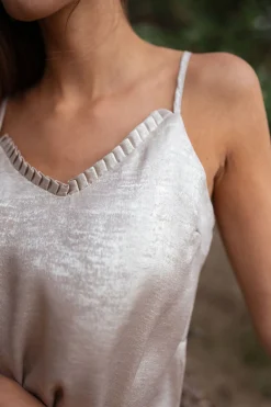 Tops & T-shirts-EASY-CLOTHES Top Calum - doréEasy Clothes Doré       