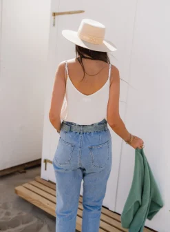 Tops & T-shirts-EASY-CLOTHES Top Corrina - blancEasy Clothes Blanc       