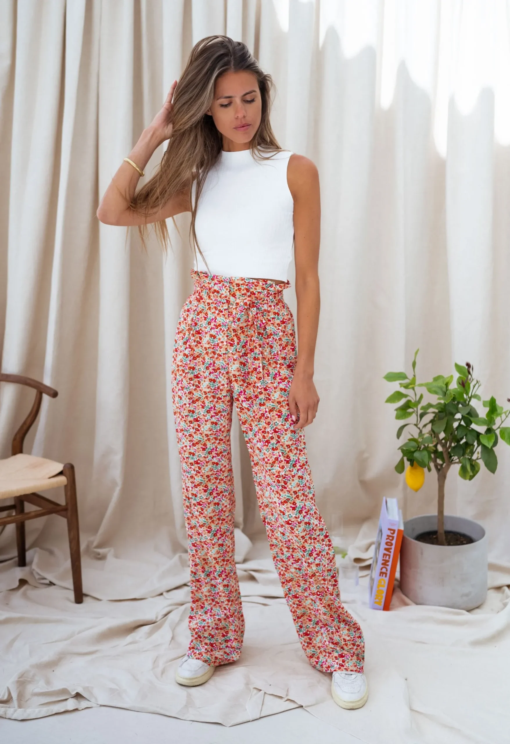 Tops & T-shirts-EASY-CLOTHES Top Lily - blancEasy Clothes Blanc