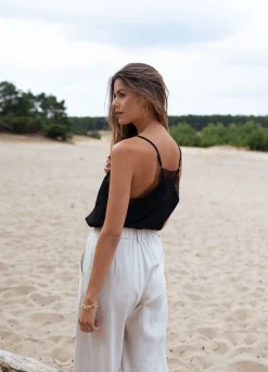 Tops & T-shirts-EASY-CLOTHES Top Ryles - noirEasy Clothes Noir       