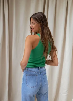 Tops & T-shirts-EASY-CLOTHES Top Spencer - vertEasy Clothes Vert       