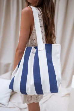 Sacs & Pochettes-EASY-CLOTHES Tote bag Easy Clothes - à lignes À lignes       