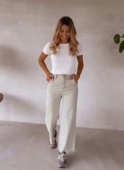 Tops & T-shirts-EASY-CLOTHES T-shirt Alex - blancEasy Clothes Blanc       