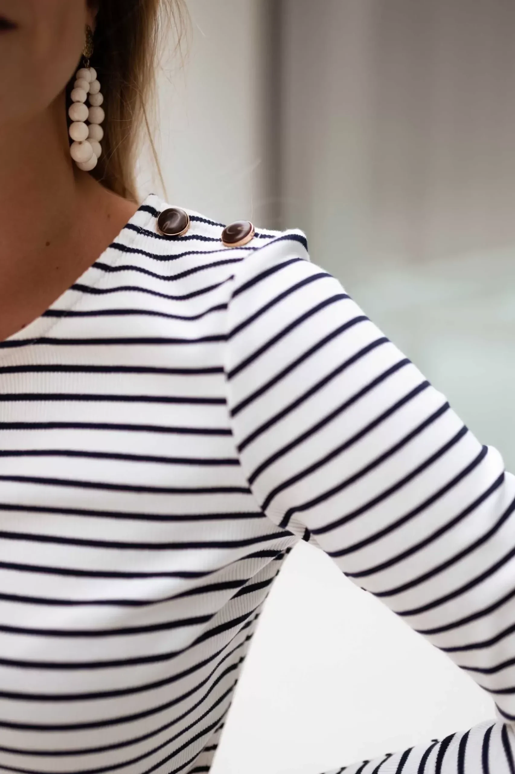 Tops & T-shirts-EASY-CLOTHES T-shirt Ceren - à lignesEasy Clothes À lignes