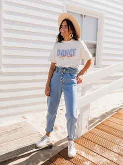 Tops & T-shirts-EASY-CLOTHES T-shirt DANCE CREATIONEasy Clothes       