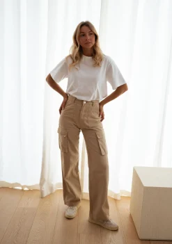 Tops & T-shirts-EASY-CLOTHES T-shirt Jane - blancEasy Clothes Blanc