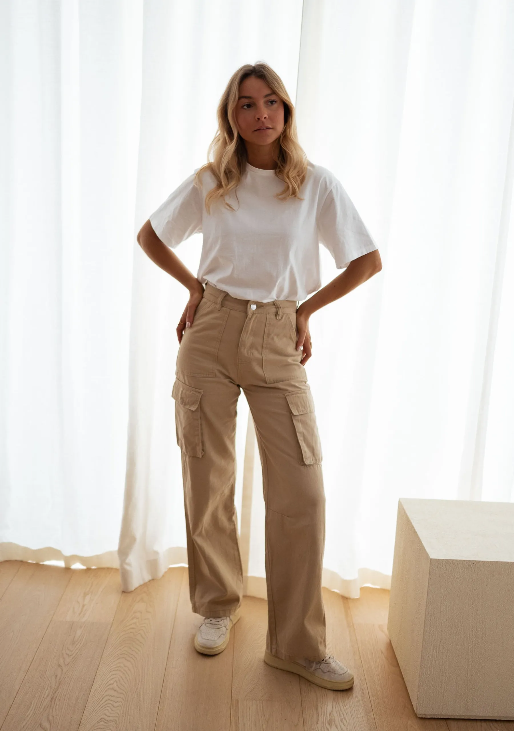 Tops & T-shirts-EASY-CLOTHES T-shirt Jane - blancEasy Clothes Blanc