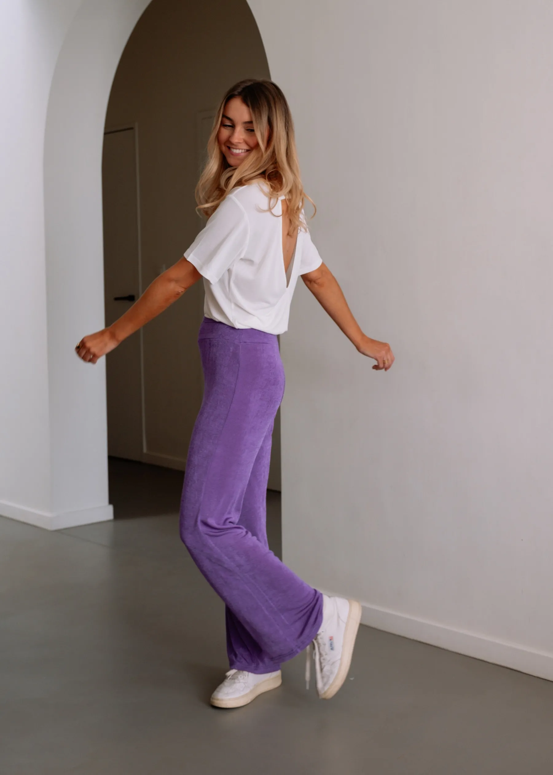 Tops & T-shirts-EASY-CLOTHES T-shirt Luke - écruEasy Clothes Écru